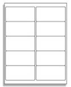 100x A4 sheets - 10 labels per she .. 100x A4 sheets - 10 labels per she ..